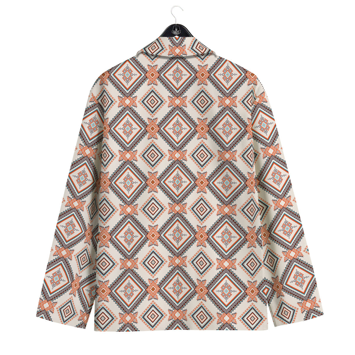 Geometric Native American Print Pattern Men's Sport Coat-grizzshop