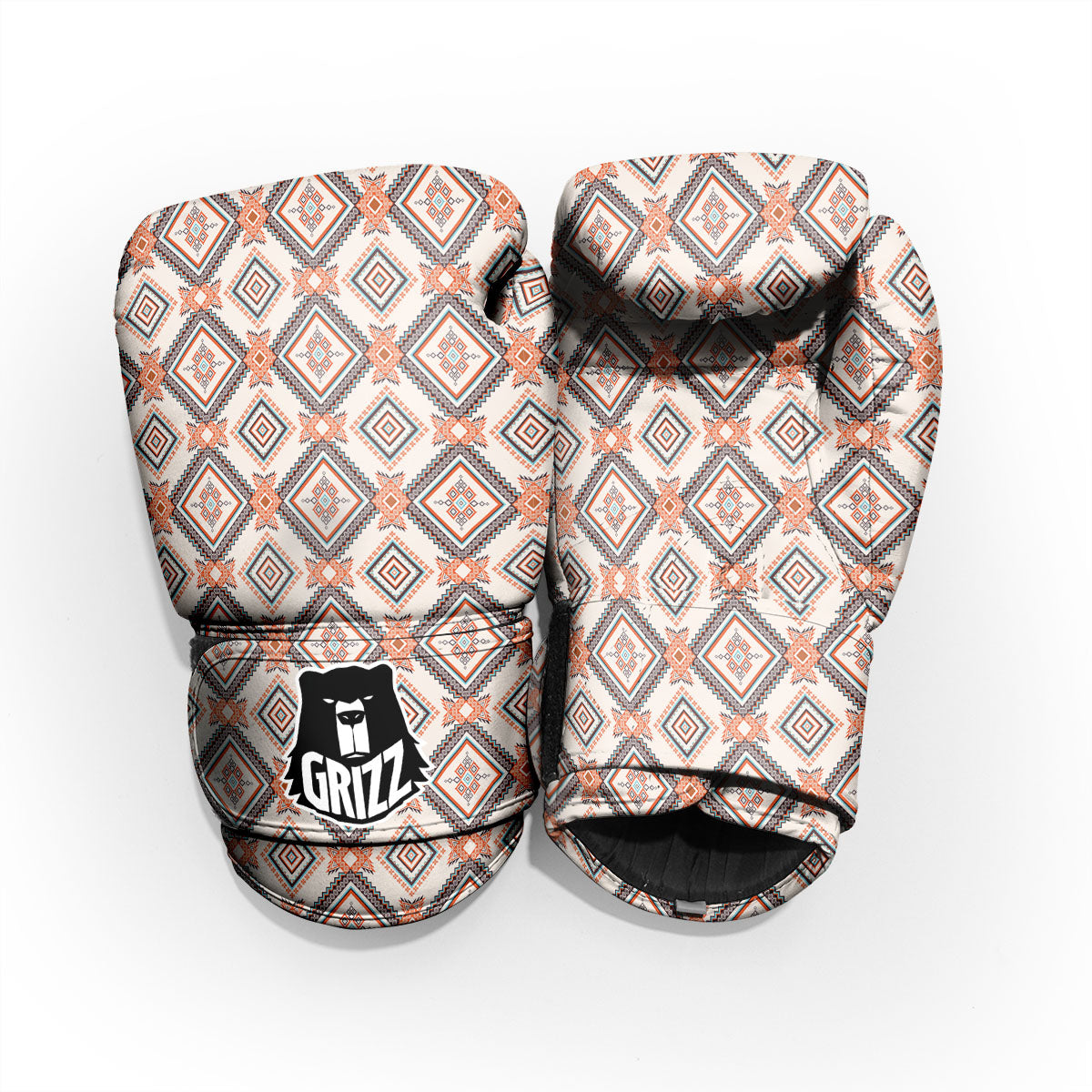 Geometric Native American Print Pattern Pro Boxing Glove