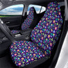 Geometric Shapes Neon Print Pattern Car Seat Covers-grizzshop