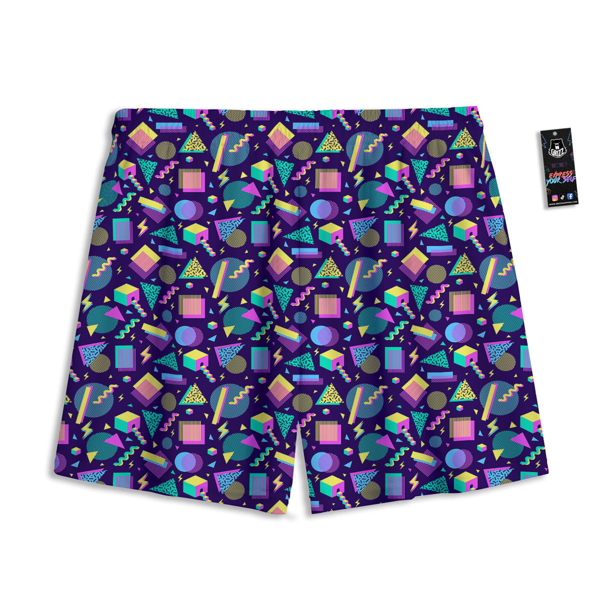 Jellyfish Cute Print Pattern Mesh Shorts