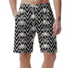 Geometric Skull Men's Shorts-grizzshop