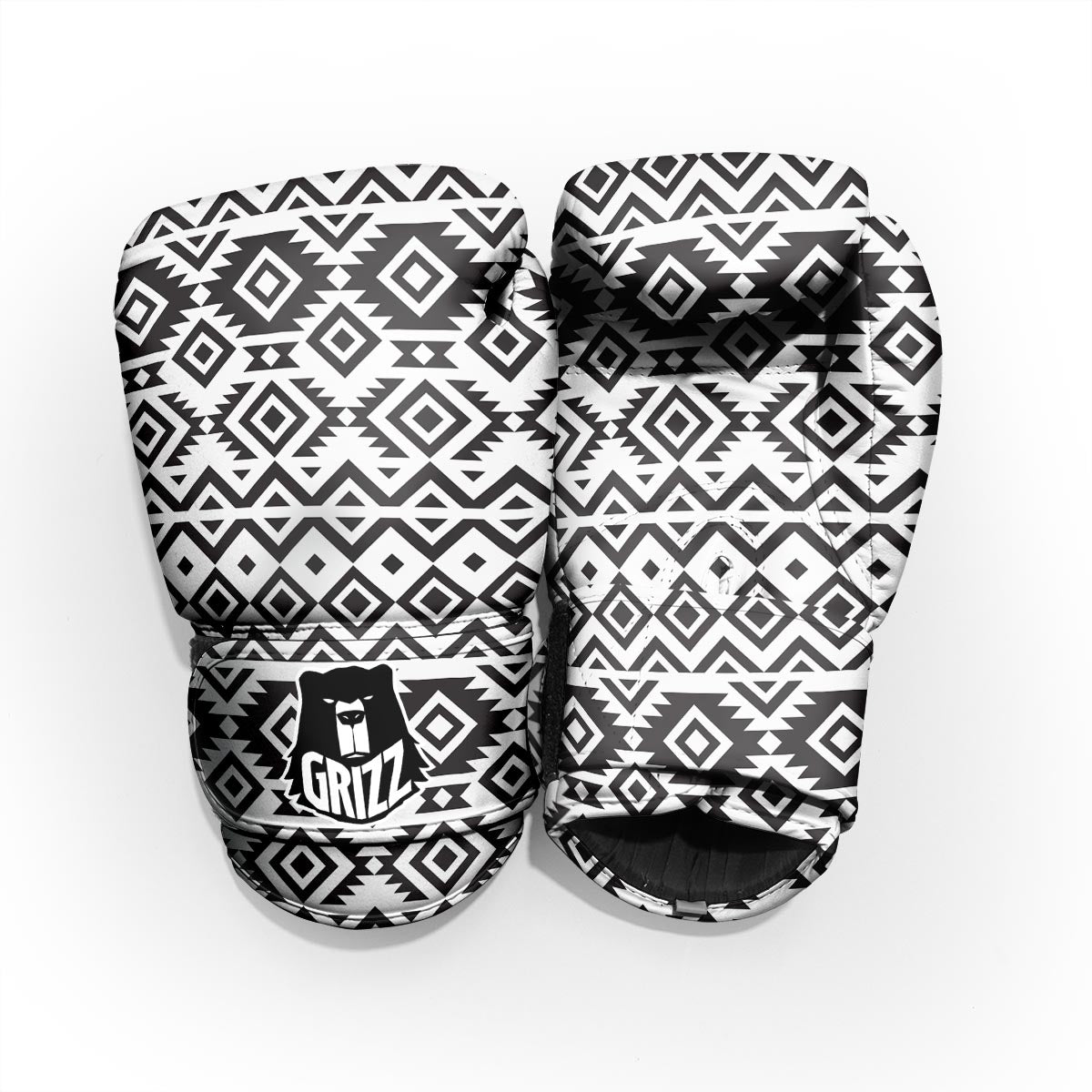 Geometric Tribal Aztec Print Pattern Pro Boxing Glove