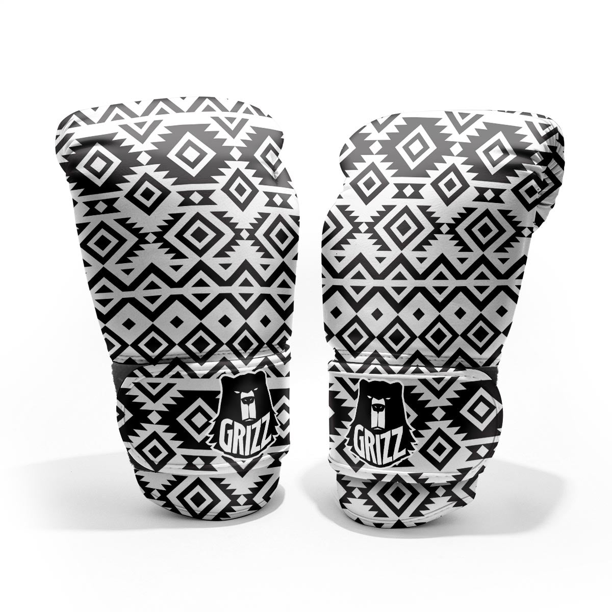 Geometric Tribal Aztec Print Pattern Pro Boxing Glove