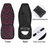 Geometrical Houndstooth And Paisley Print Pattern Car Seat Covers-grizzshop