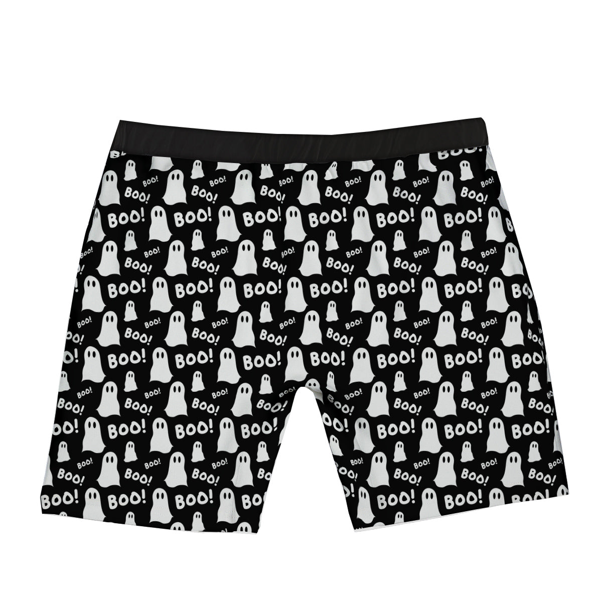Ghost Cartoon Print Pattern Boxer Briefs-grizzshop