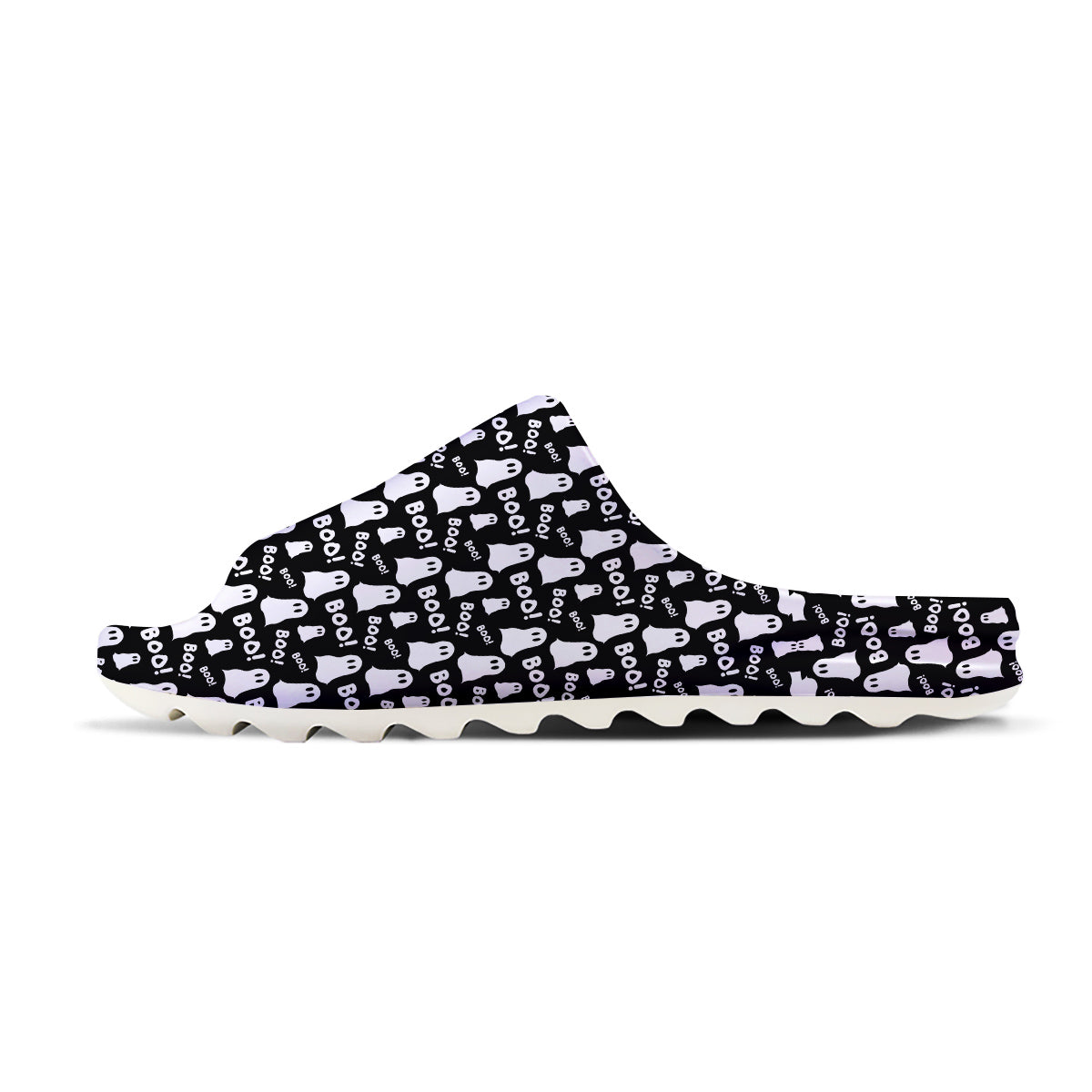Ghost Cartoon Print Pattern Sandals-grizzshop