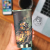 Ghost Skeleton Print Tumbler-grizzshop