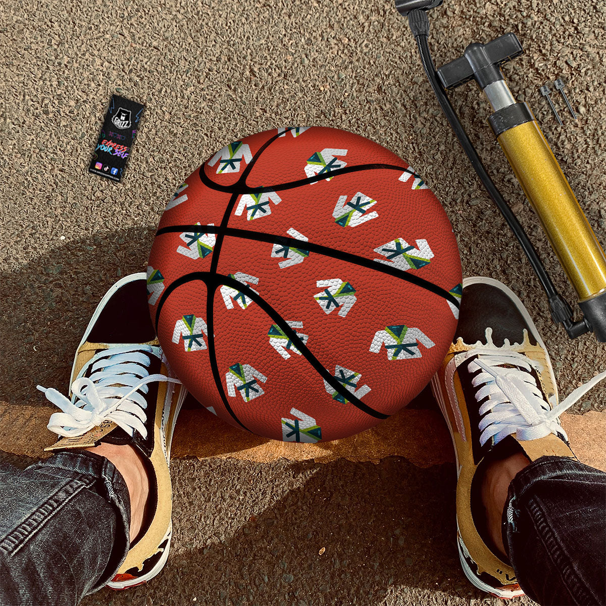 Gi Karate Print Pattern Basketball-grizzshop
