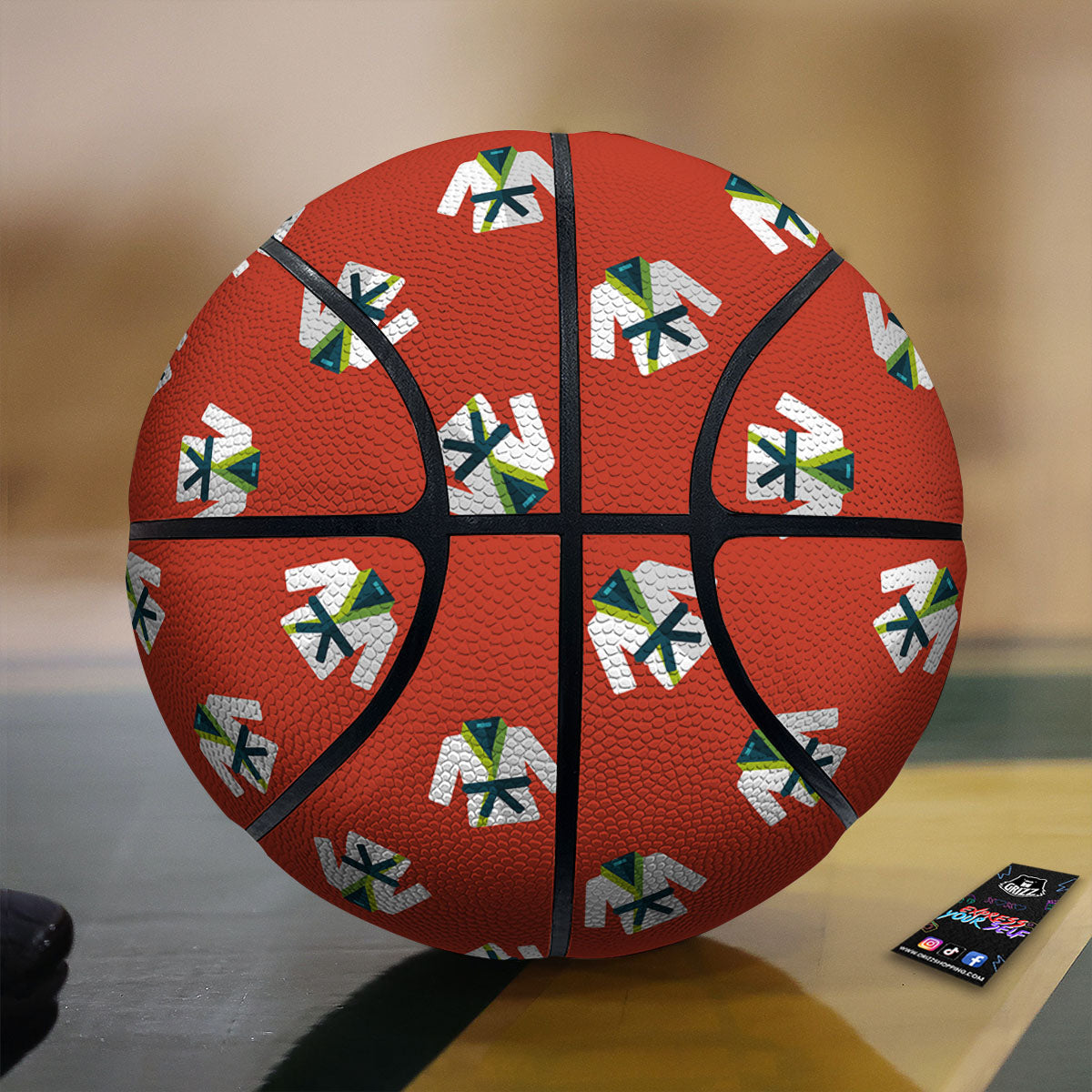 Gi Karate Print Pattern Basketball-grizzshop
