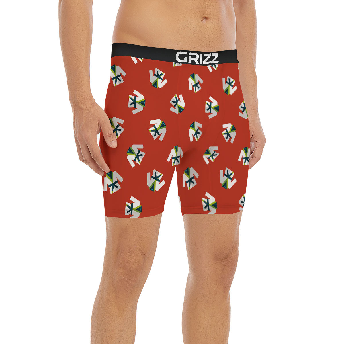 Gi Karate Print Pattern Boxer Briefs-grizzshop
