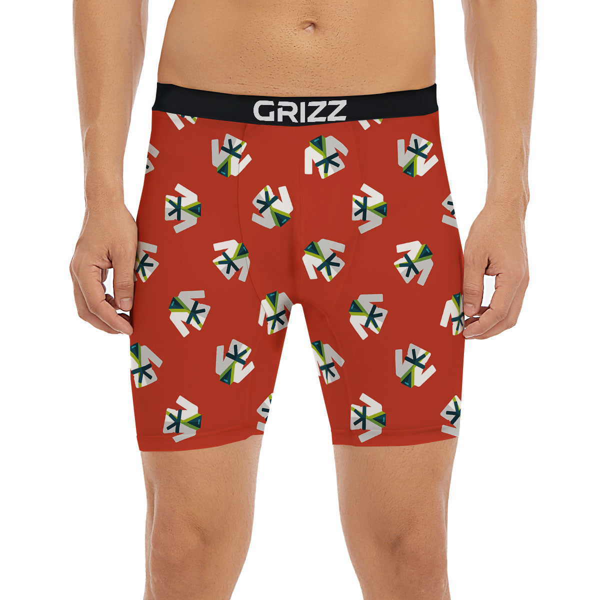 Gi Karate Print Pattern Boxer Briefs-grizzshop
