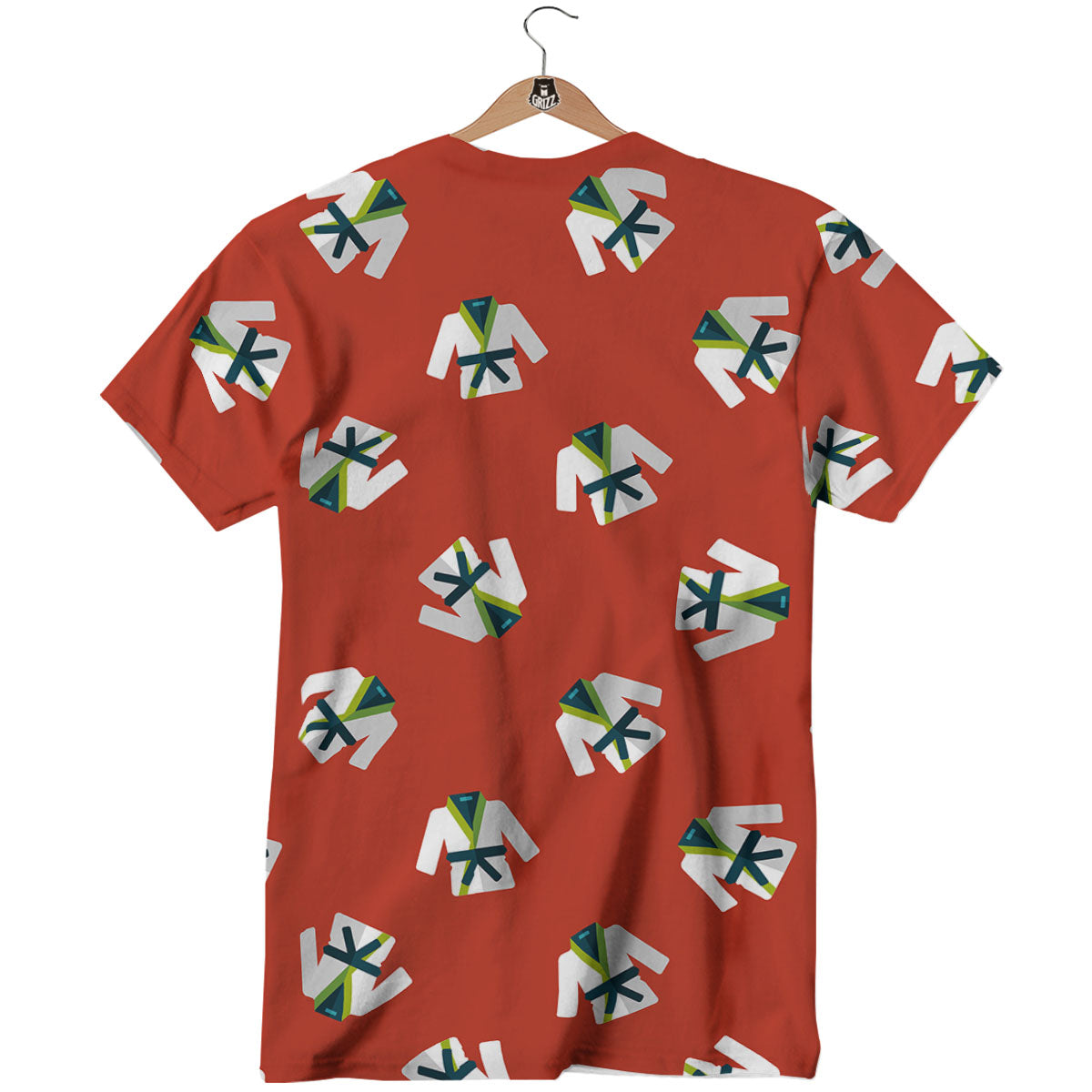 Gi Karate Print Pattern T-Shirt-grizzshop