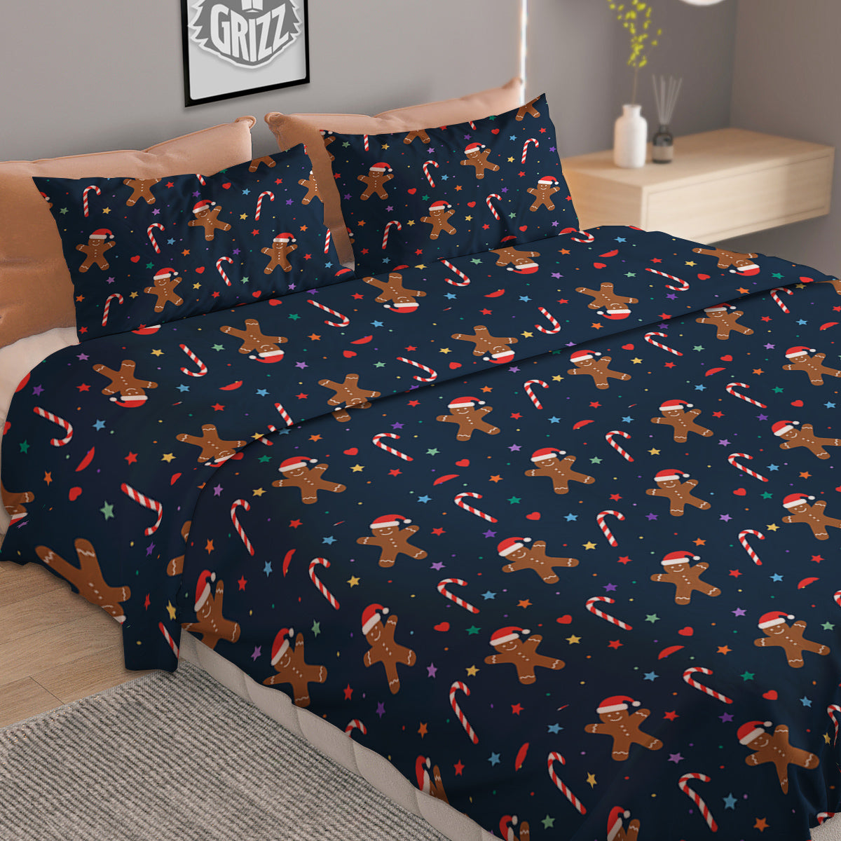 Gadsden Flag Don't Tread On Me Print Duvet Cover Bedding Set