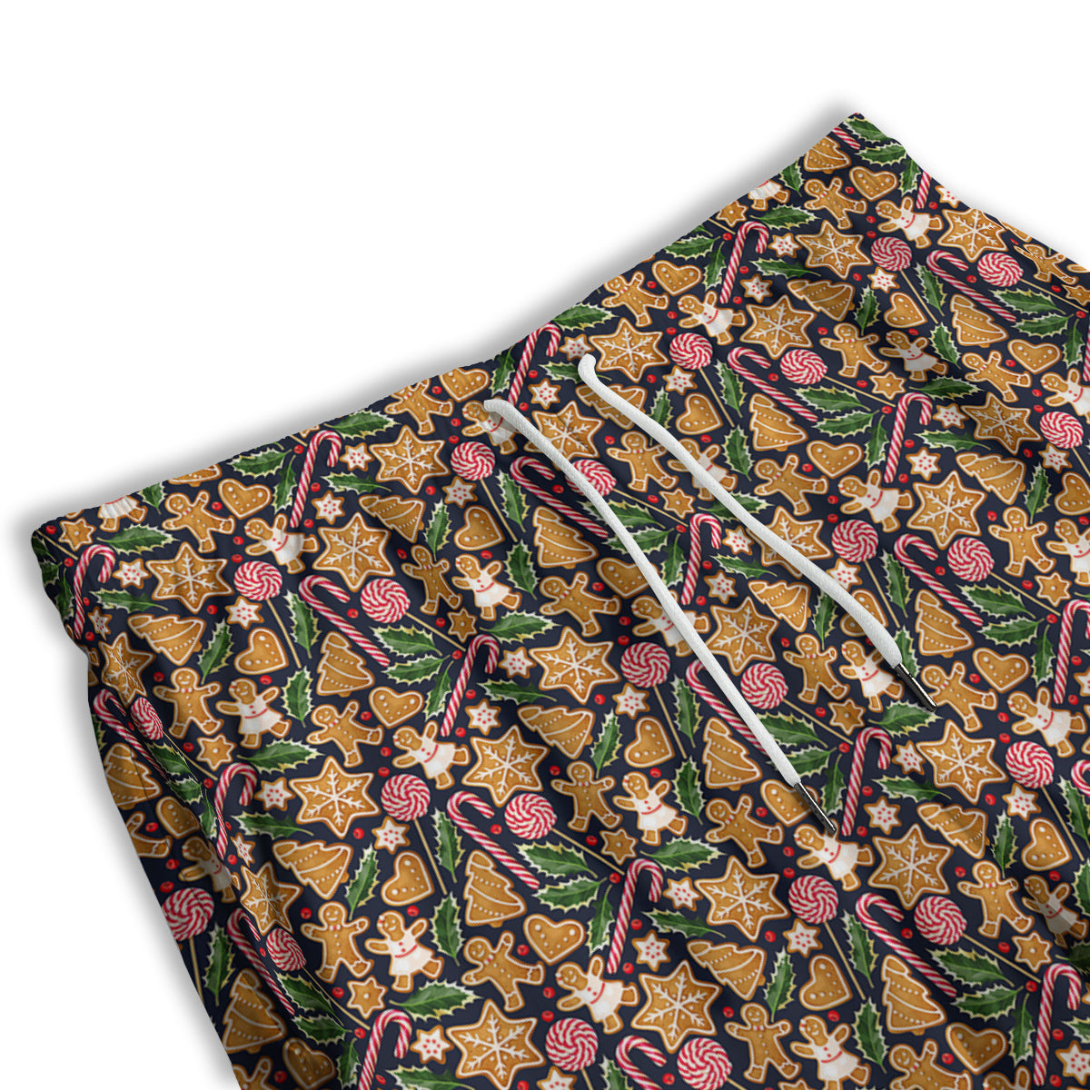 Harlequin Mardi Gras Print Pattern Men's Athletic Shorts