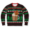 Gingerbread in a Cup Ugly Christmas Sweater-grizzshop