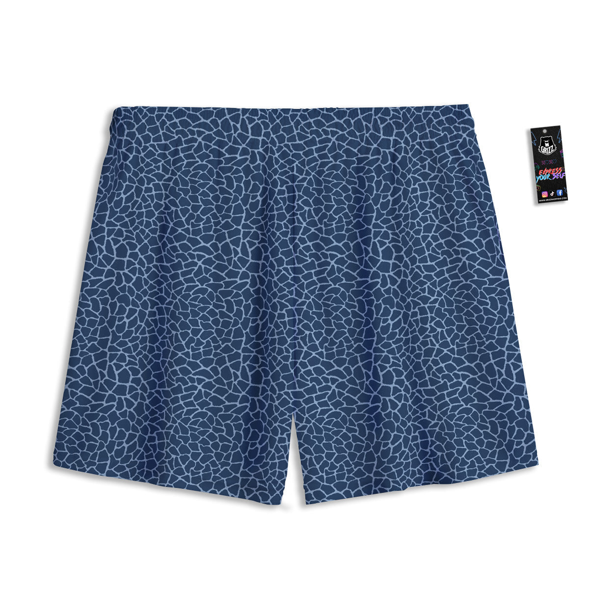 Galaxy Outer Space Dark Purple Print Mesh Shorts