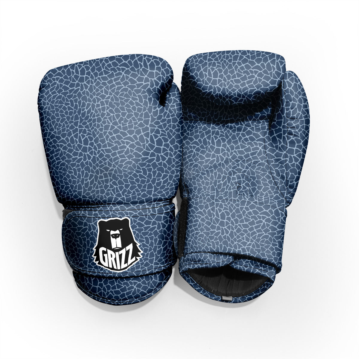 Giraffe Blue Print Pro Boxing Glove