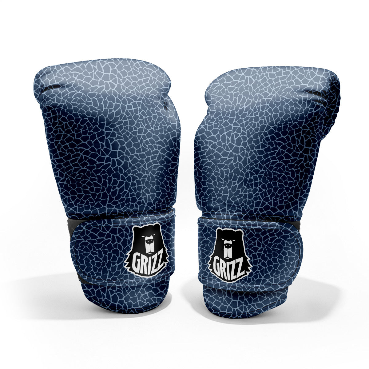 Giraffe Blue Print Pro Boxing Glove