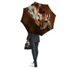 Giraffe Brown Print Umbrella-grizzshop