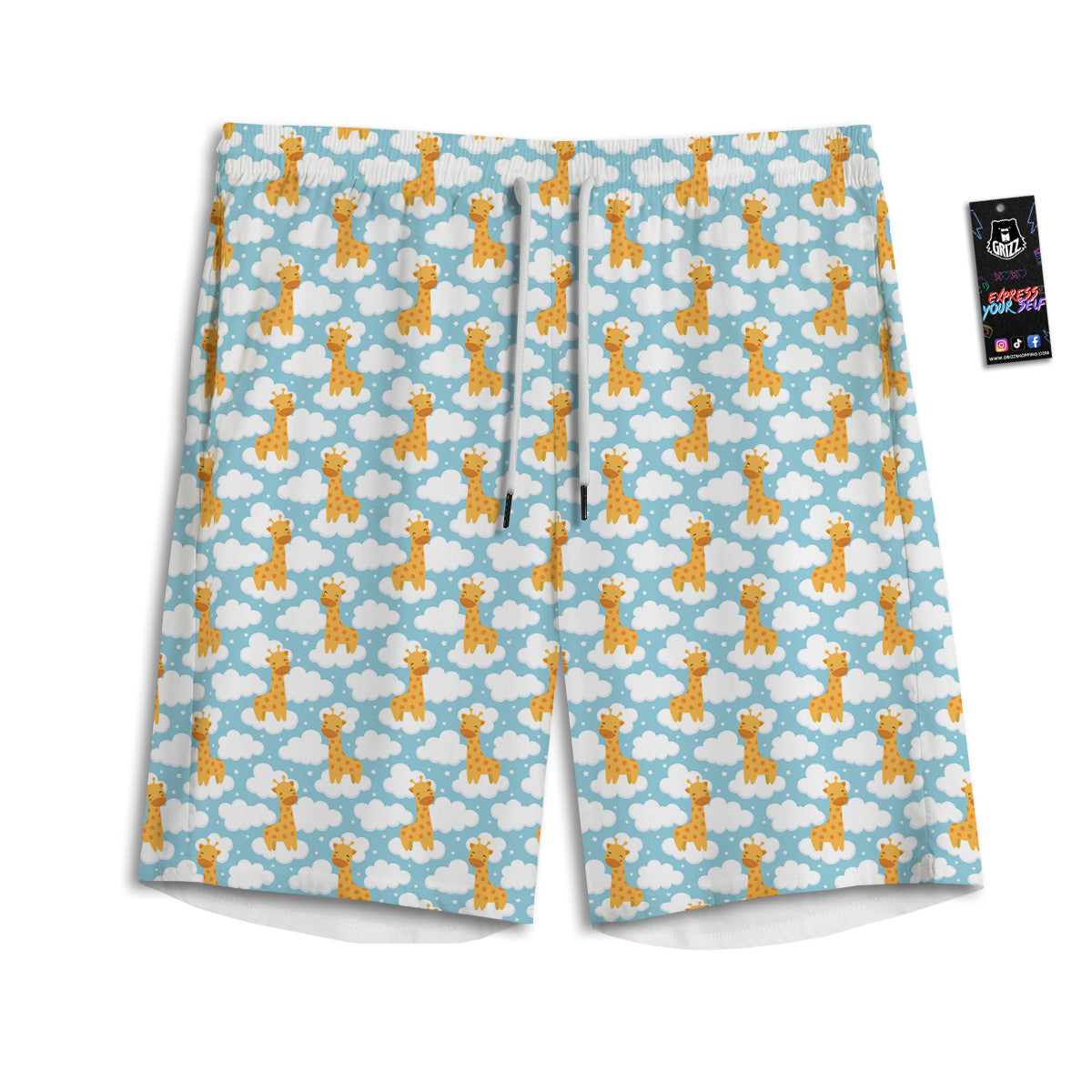 Hawaii Leaf Parrot Banana Print Pattern Men's Athletic Shorts