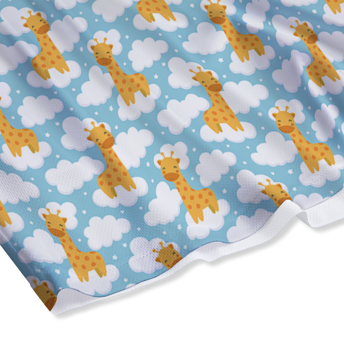 Giraffe Cute Cartoon Print Pattern Mesh Shorts