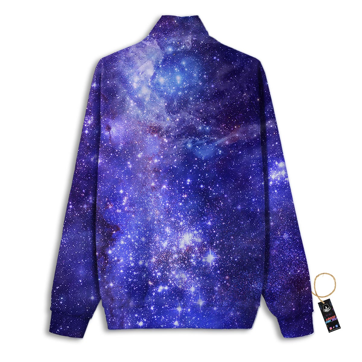 Girly Mermaid Pink Print Pattern Track Jacket-grizzshop