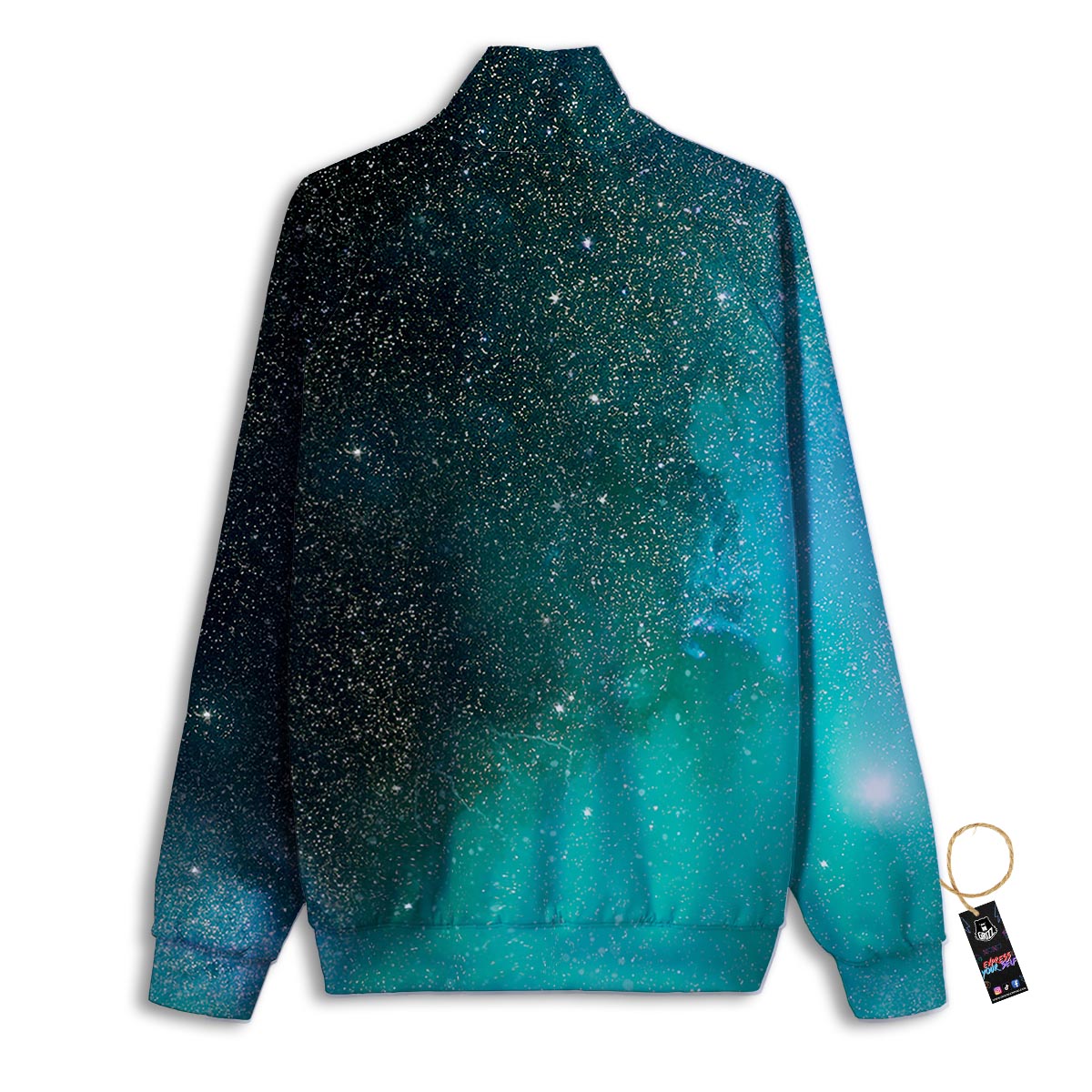 Girly Unicorn Pink Print Pattern Track Jacket-grizzshop