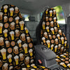 Glasses Of Beer Vintage Print Pattern Car Seat Covers-grizzshop