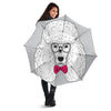 Glasses Poodle Print Umbrella-grizzshop