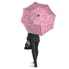 Glazed Donut Pink Print Pattern Umbrella-grizzshop