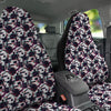 Glitch Effect Print Pattern Car Seat Covers-grizzshop