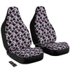 Glitch Effect Print Pattern Car Seat Covers-grizzshop