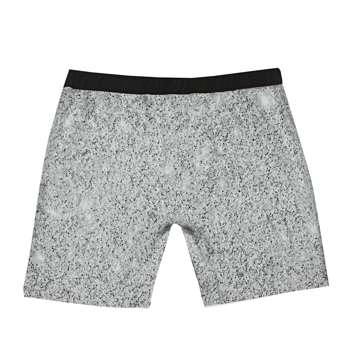 Glitter Artwork Light Silver Print Boxer Briefs-grizzshop