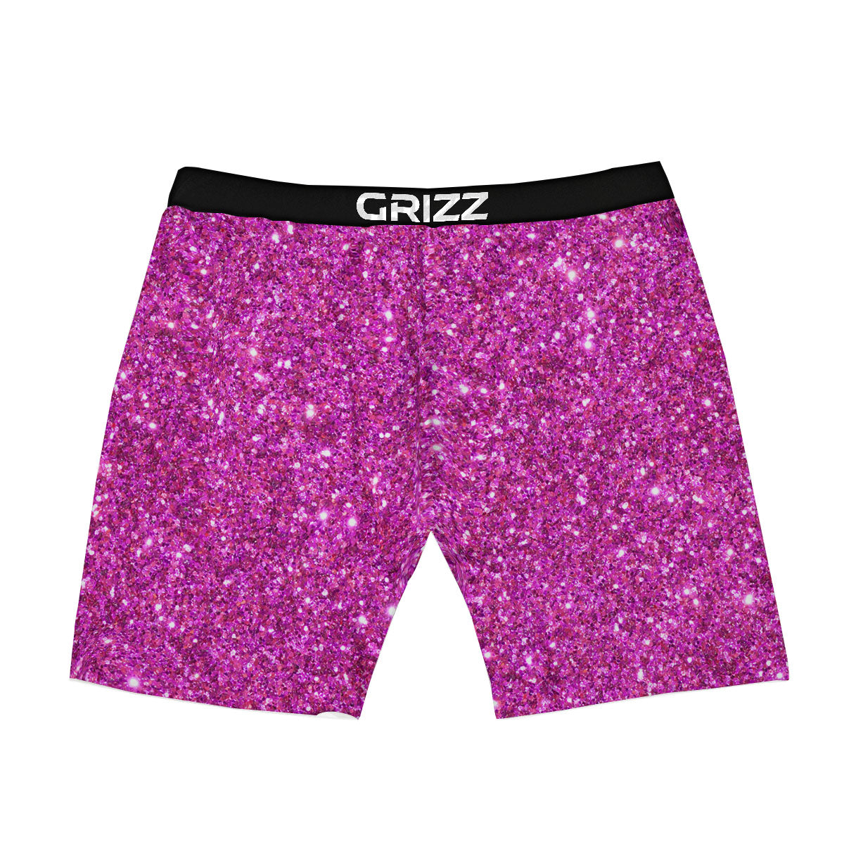 Glitter Artwork Magenta Pink Print Boxer Briefs-grizzshop