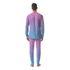 Glitter Artwork Pastel Print Pattern Men's Pajamas-grizzshop