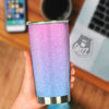 Glitter Artwork Pastel Print Pattern Tumbler-grizzshop