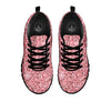 Glitter Artwork Pink Print Black Sneaker-grizzshop