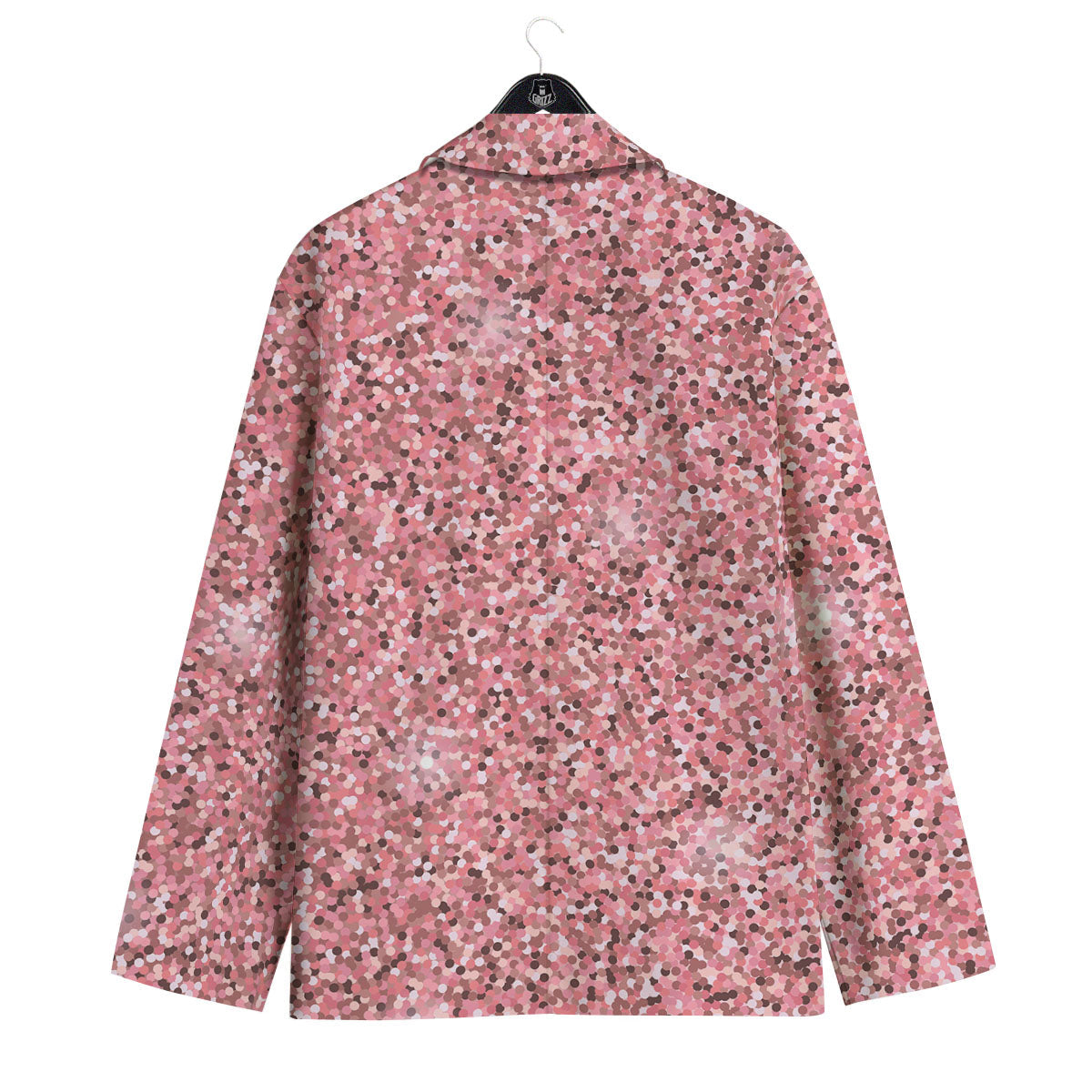 Glitter Artwork Pink Print Men's Sport Coat-grizzshop
