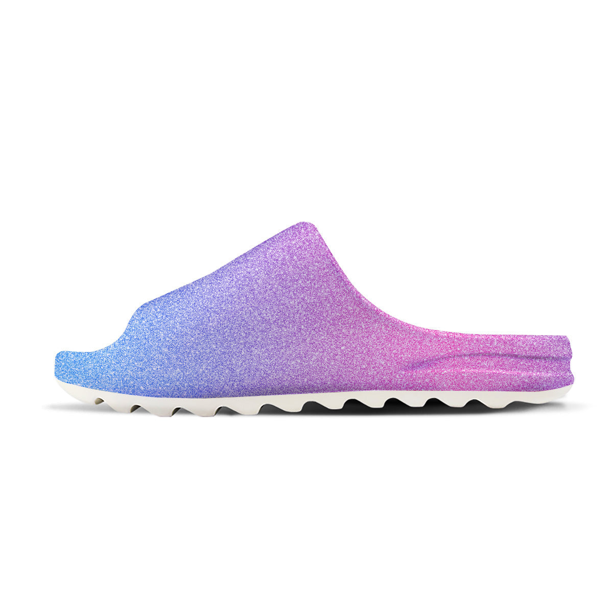 Glitter Artwork Pastel Print Pattern Sandals-grizzshop