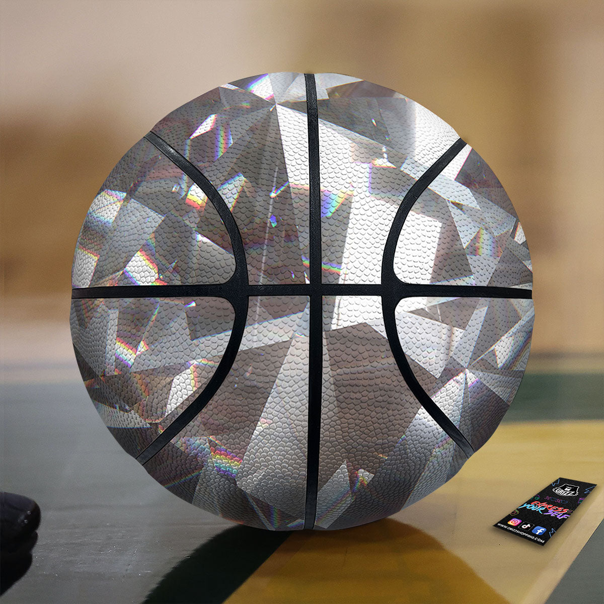 High Mountain Print Basketball