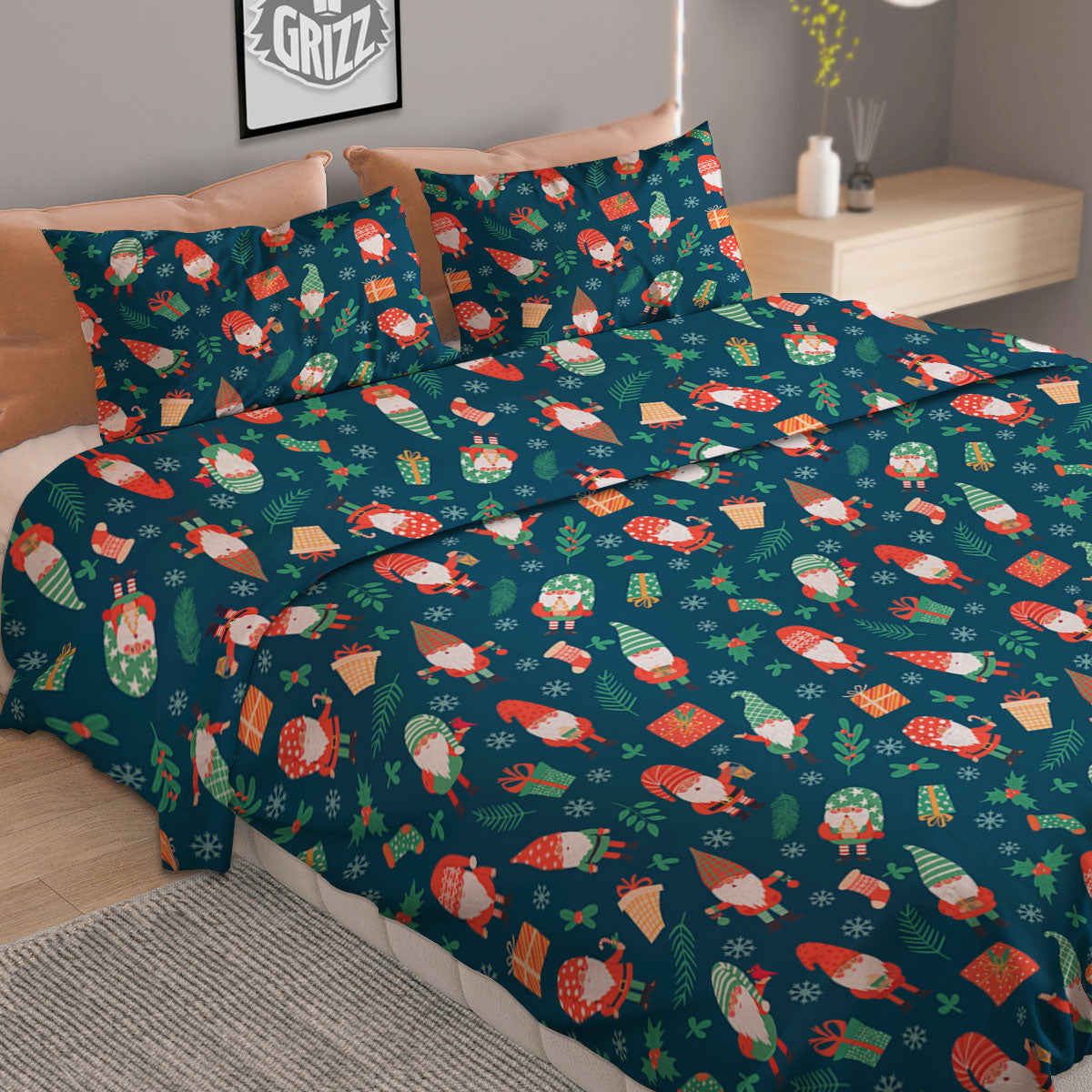 Garter Snake Print Duvet Cover Bedding Set