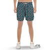 Gnomes Christmas Print Pattern Men's Gym Shorts-grizzshop