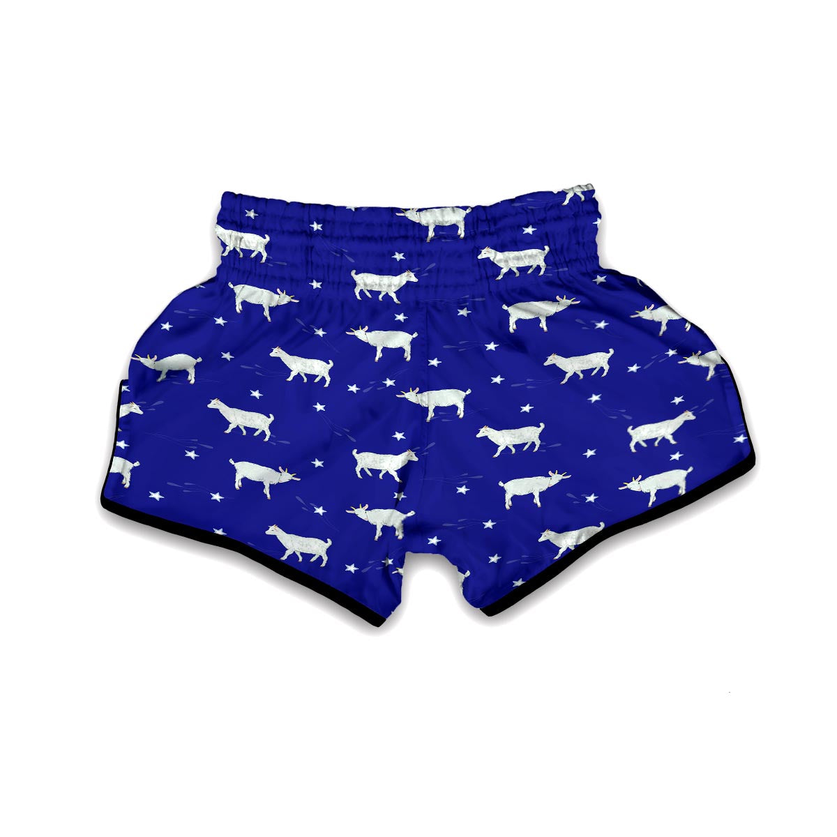 Goat Sheep Pattern Print Muay Thai Boxing Shorts-grizzshop