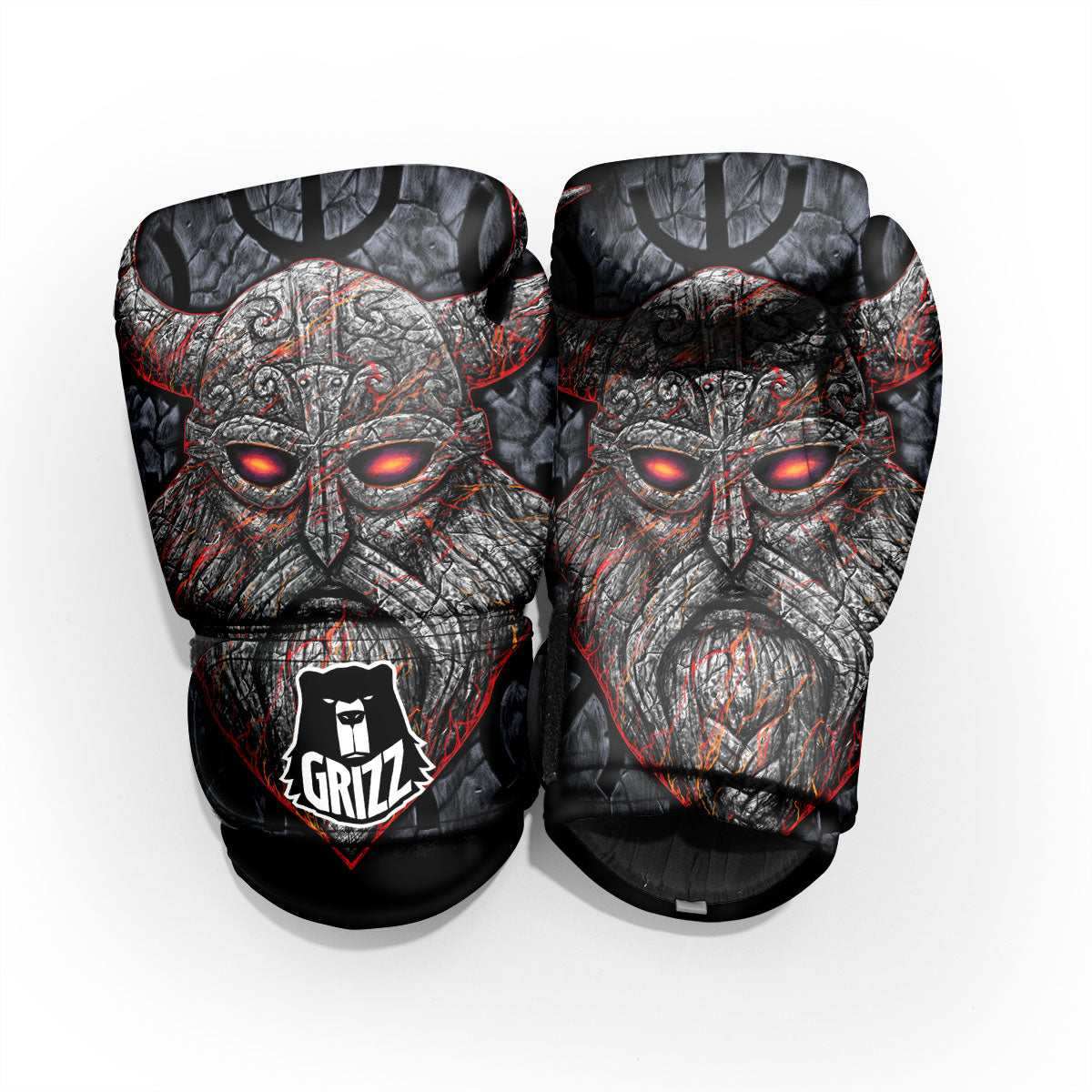 God Odin Ancient Viking Norse Print Pro Boxing Glove