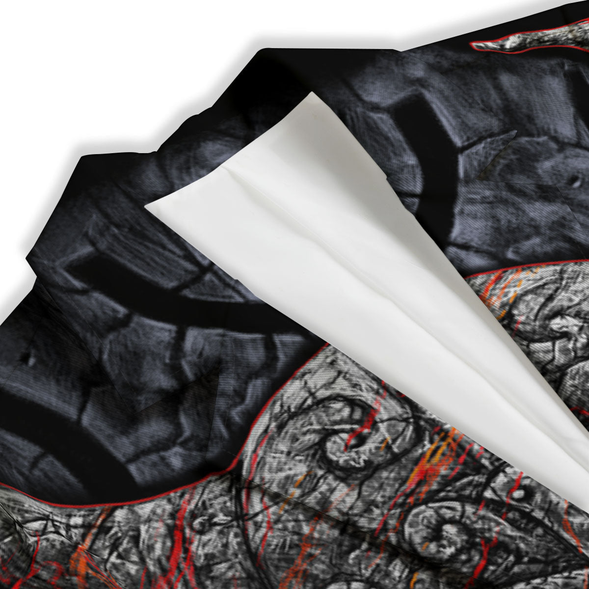 God Odin Ancient Viking Norse Print Women's Blazer-grizzshop