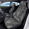 God Odin Grey Color Print Car Seat Covers-grizzshop