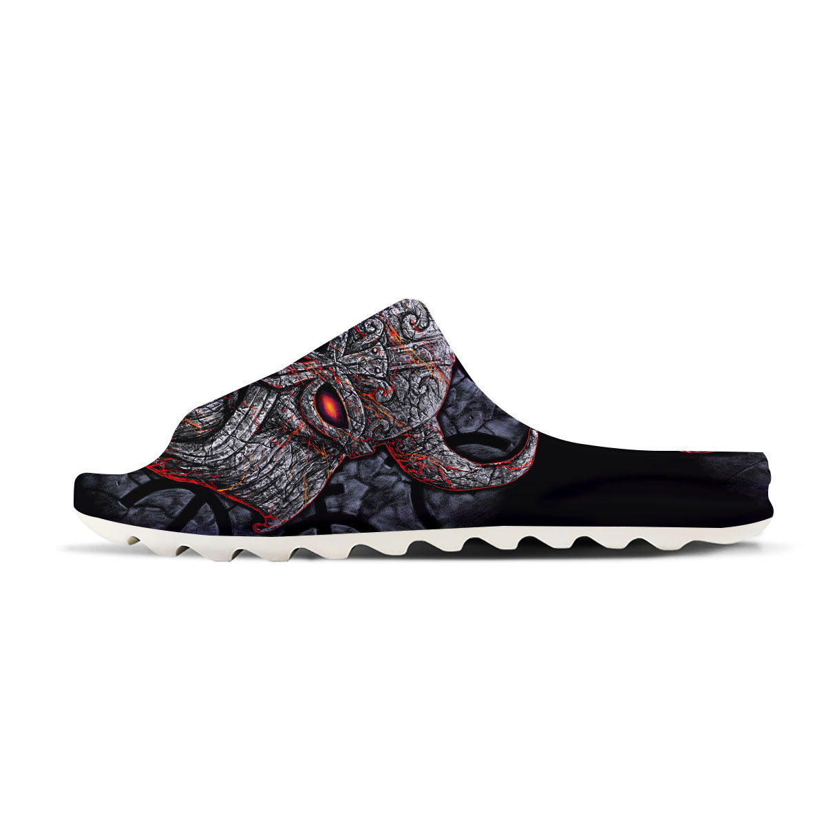 God Odin Ancient Viking Norse Print Sandals-grizzshop