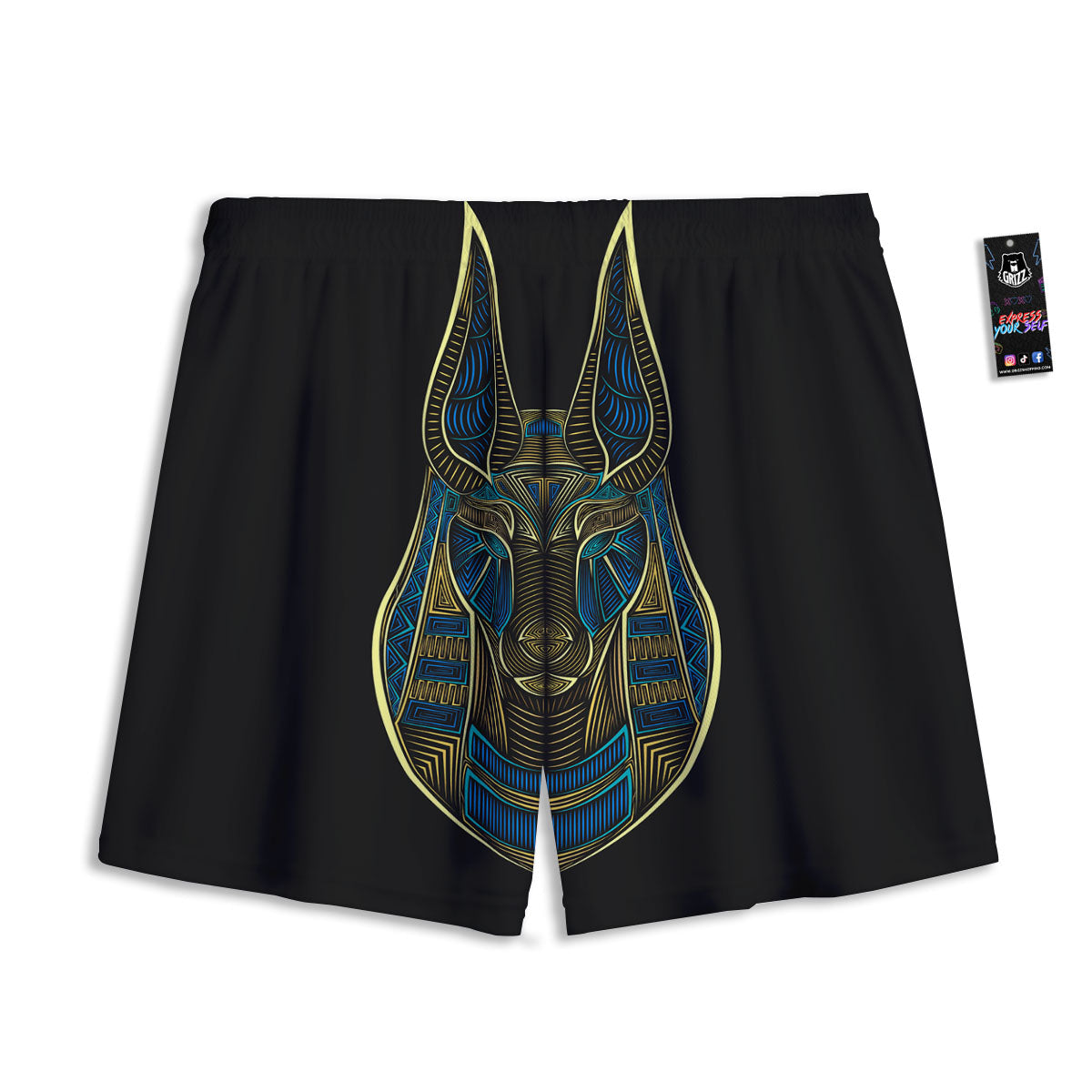 Hemp Leaves Green Print Pattern Mesh Shorts
