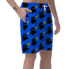 Godzilla Japanese Pattern Print Men's Shorts-grizzshop