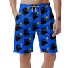 Godzilla Japanese Pattern Print Men's Shorts-grizzshop